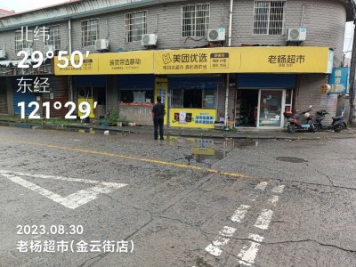 湖南安化墙体写大字广告金龙鱼邵阳新宁墙体广告彩钢门头儿女共沾巾。图3